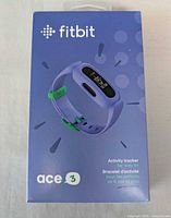 Front of Fitbit Ace 3 retail box