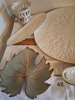 All five Lenox pieces grouped together