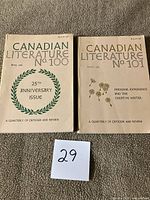 Front covers of both magazines showing titles and issue numbers