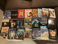 Full spread of all DVD and Blu-ray cases