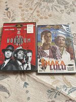 Front view of both sealed DVD cases