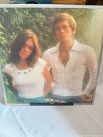 Front album cover showing Karen and Richard Carpenter