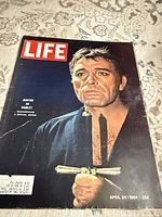 Front cover showing Richard Burton as Hamlet with Life masthead