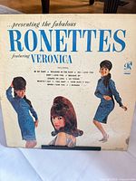 Front cover showing title, artist name, photos of band members