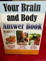 Front cover showing title and images