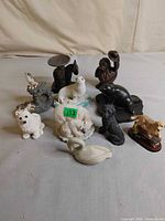 group shot of all figurines