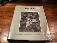 Front of Ansel Adams “The Print” hardcover with dust jacket