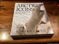 Front cover of Arctic Icons book