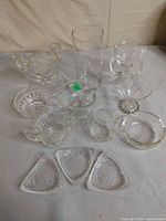 Group shot showing all 12 glassware pieces
