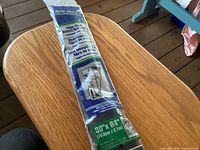 Full view of sealed Bay Mills insect screening package on table