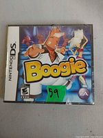 Front view sealed Boogie Nintendo DS game case