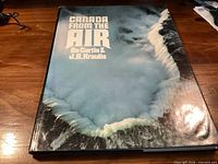 Front cover of Canada From the Air hardcover book with dust jacket