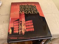 Front cover of hardcover atlas with dust jacket