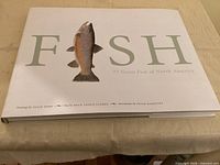 Front cover showing title and fish illustration