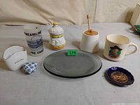 Group shot of eight assorted items