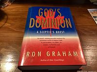 Front cover of book showing title, author and dust jacket condition
