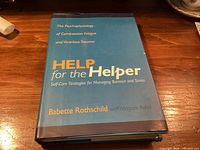 Front cover of Help for the Helper hardcover book
