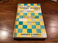 Front cover of chess book showing title, author, publisher