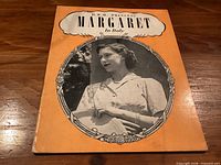 Front cover of Princess Margaret in Italy souvenir booklet