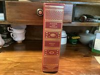 Spine showing title, author, publisher, and gilt design