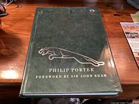 Front cover of Jaguar hardcover book