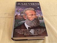 Front cover of Jules Verne anthology