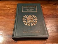 Front cover of Landmarks of Canada Volume II hardcover book