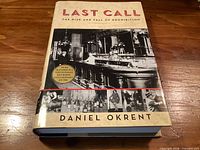 Front cover of the hardcover book with dust jacket visible