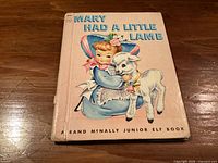 Front cover of Mary Had A Little Lamb Junior Elf Book