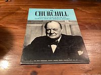 Front cover of Mr. Churchill booklet