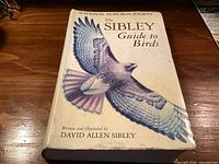 Front cover showing title, author and raptor illustration