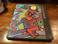 Front cover of Norval Morrisseau catalogue