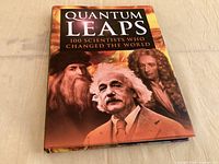 Front cover of Quantum Leaps hardcover book