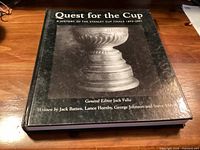 Front cover of Quest for the Cup hardcover book