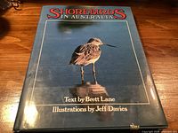 Front cover of Shorebirds in Australia showing title, author and illustrator