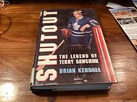 Front cover of hardcover book Shutout: The Legend of Terry Sawchuk with dust jacket