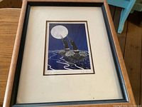Framed Rick Beaver print Songs of Solitude