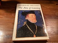 Front cover of The Arte of Limning hardcover book showing title and portrait illustration