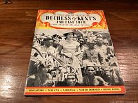 Front cover of The Duchess of Kent Far East Tour booklet