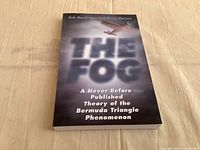 Front cover of "The Fog" book