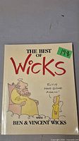 Front cover of "The Best Of Wicks" softcover book