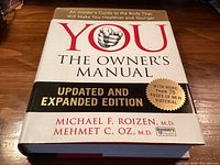 Front cover of YOU: The Owner’s Manual book