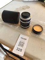 Full lot showing extension tubes, filter and case