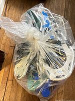 Bagged lot containing multiple pairs of snowshoes