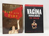 Front covers of both books upright