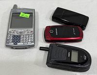 Group shot showing all four devices front/top views