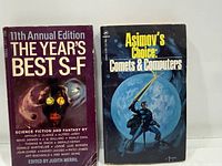 Front covers of both paperback books