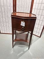 Full view of nightstand showing overall design
