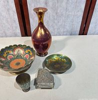 Group view of all five items