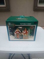Front of original Dickens Collectables Victorian Series box